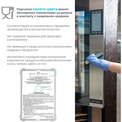 Перчатки латексные HQ Profiline, р-р L, с х/б покрытием, зеленый - 11