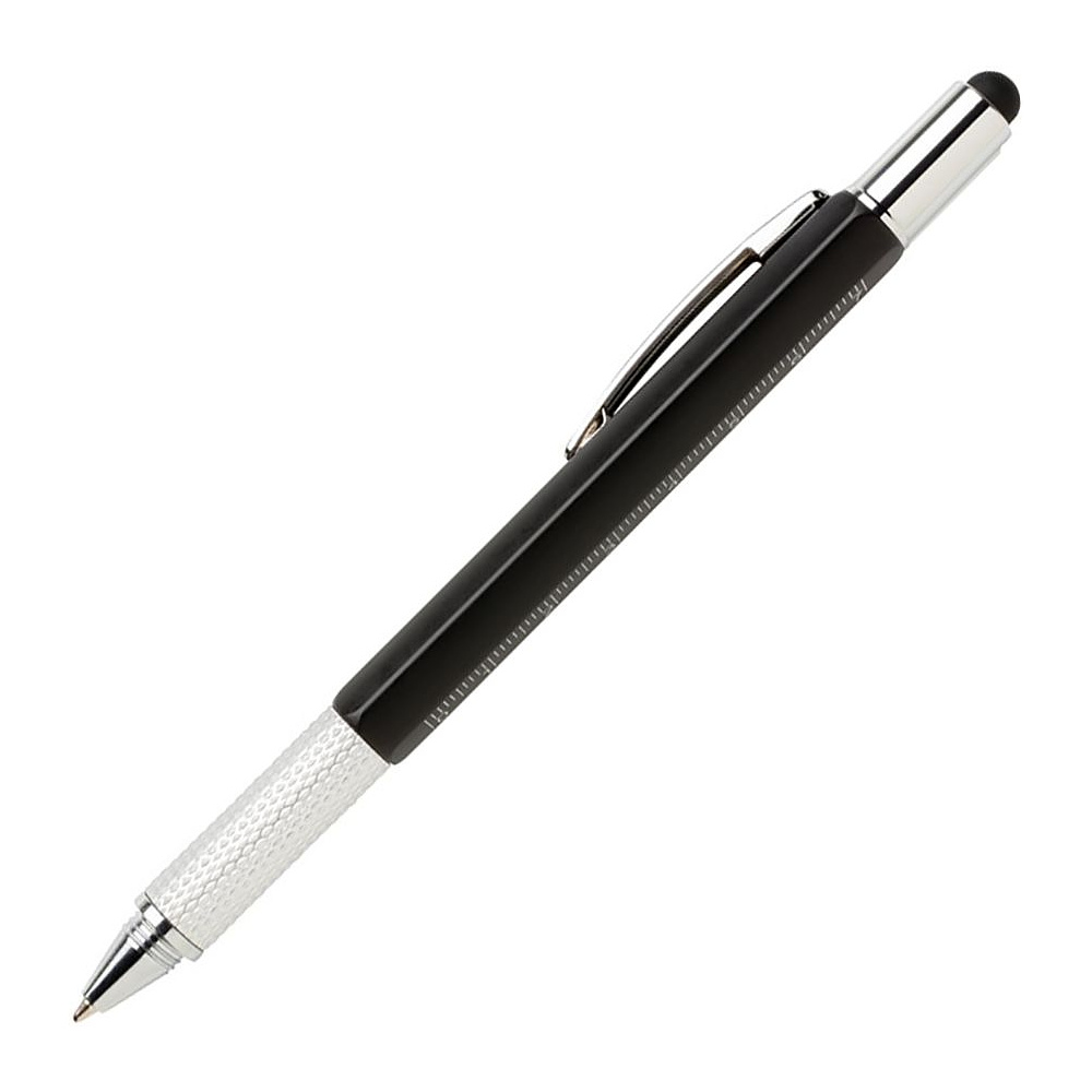 Ручка многофункциональная "P221.561" со стилусом, черный, стерж. синий - 2
