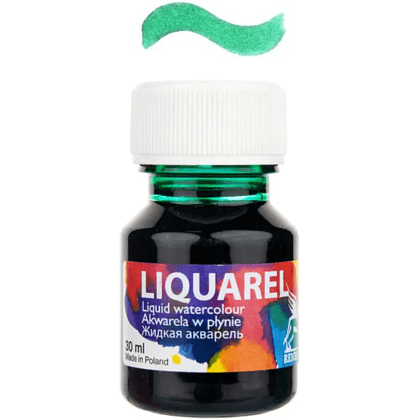 Акварель жидкая "Liquarel", 151 настоящий зелёный, 30 мл
