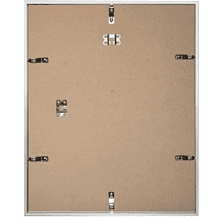 Фоторамка Zebra, 40х50 см, алюминий, со стеклом, серебристый