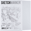 Калька "Sketchmarker" в папке, А4, 90 г/м, 100 листов - 2