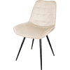 Стул Бюрократ "CH-K2_4", ткань, бежевый, металл, черный, комплект 4 штуки - 4