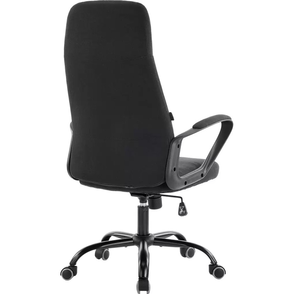 Кресло компьютерное EVERPROF Smart, ткань, черный, металл, корпус черный - 4