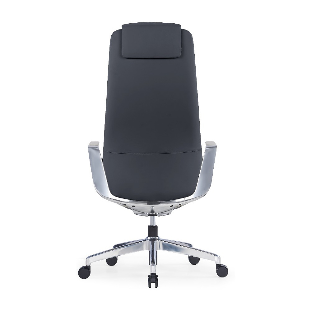Кресло для руководителя SitZone CH-515A, кожа, алюминий, черный, -30% - 5