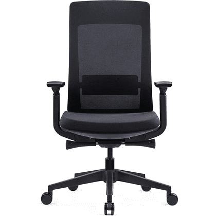Кресло для руководителя SitZone E-VL002B, сетка, ткань, пластик, черный, -30% - 2