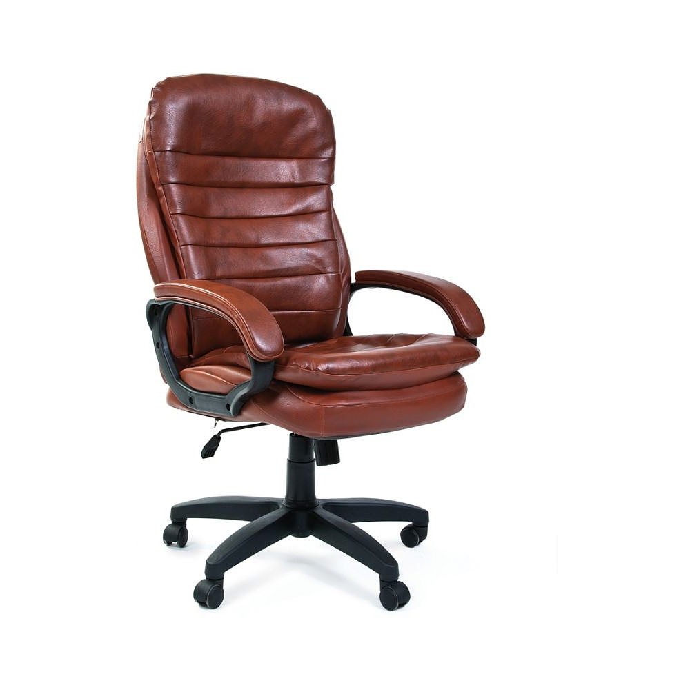Кресло для руководителя "Chairman 795 LT", экокожа, пластик, коричневый