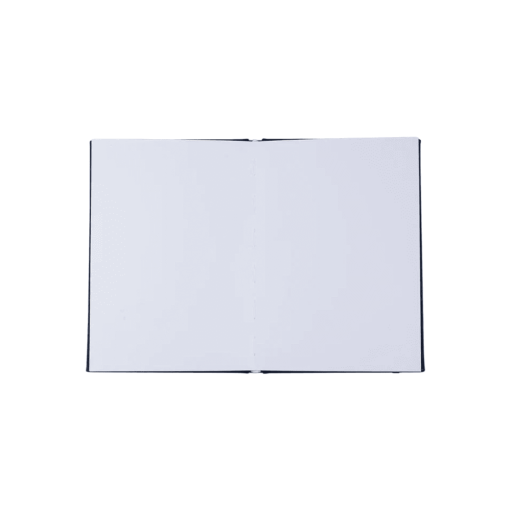 Скетчбук для графики "GrafArt white", 50 листов, А5, 160 г/м2, темно-синий - 2