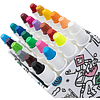 Мелки восковые "Himi Silky Crayon", 36 цветов, ассорти - 5