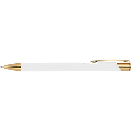 Ручка шариковая автоматическая "Glendale", 0.7 мм, белый, стерж. синий - 3
