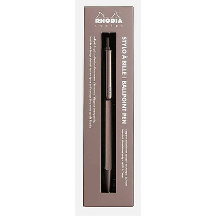 Ручка шариковая автоматическая "scRipt", 0.7 мм, розовое дерево, стерж. черный - 2
