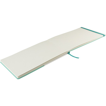 Скетчбук для акварели "Ладога", А4, 100% хлопок, 300 г/м2, 20 листов, мятный - 4