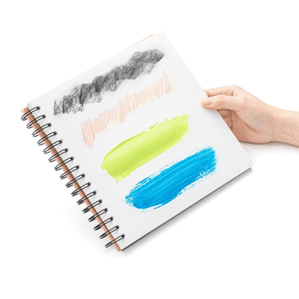 Скетчбук "Himi", 21.6x21.6 см, 160 г/м2, 50 листов, зелёный - 4