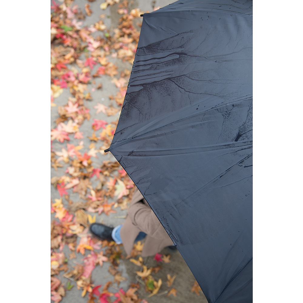Зонт-трость "P850.045", 103 см, черный, синий - 7