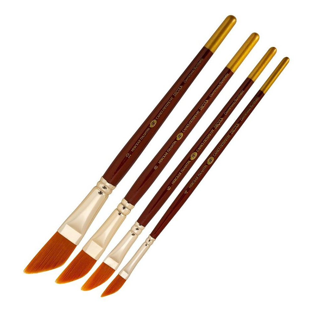 Кисть "Decola", синтетика, даггер, №10 - 2