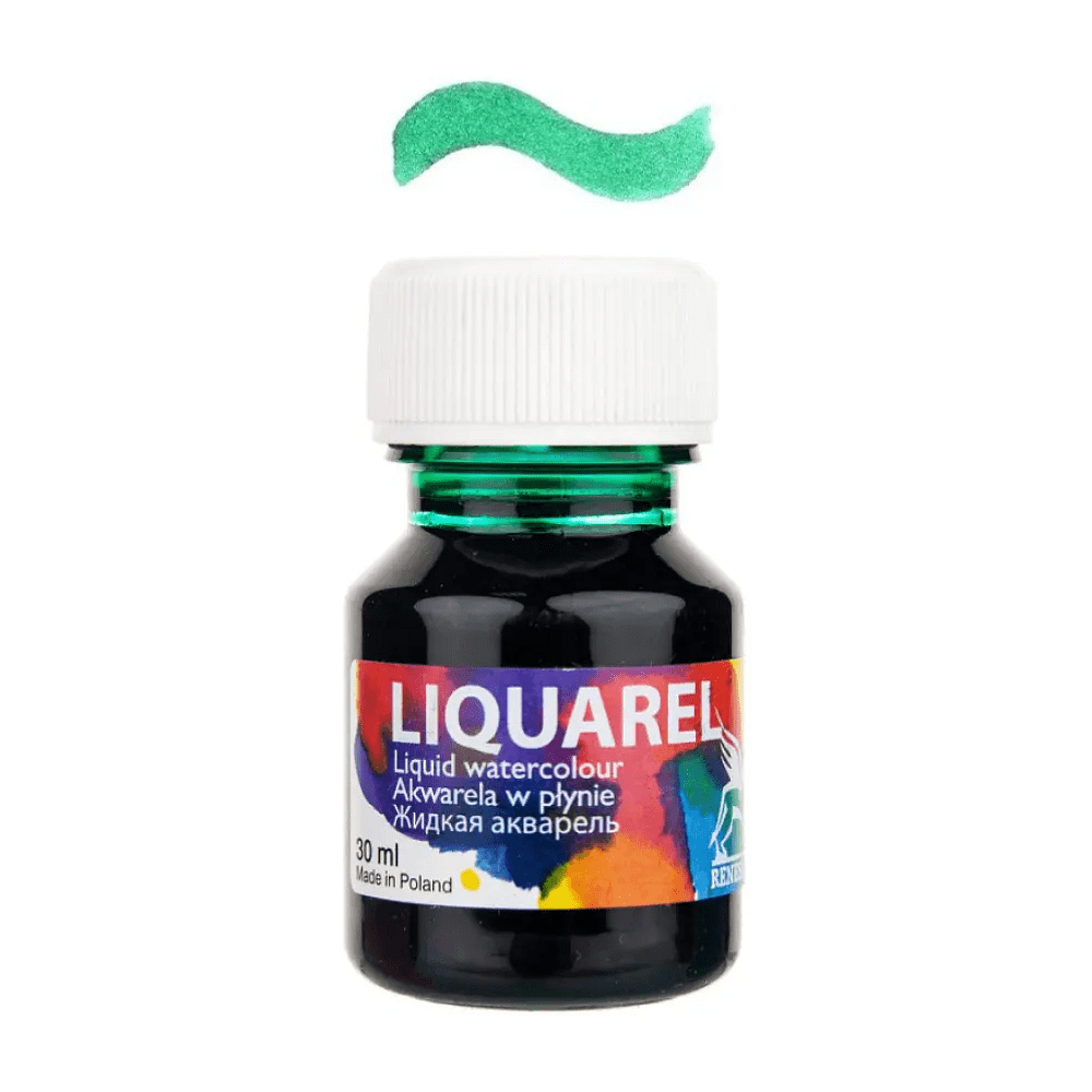 Акварель жидкая "Liquarel", 151 настоящий зелёный, 30 мл
