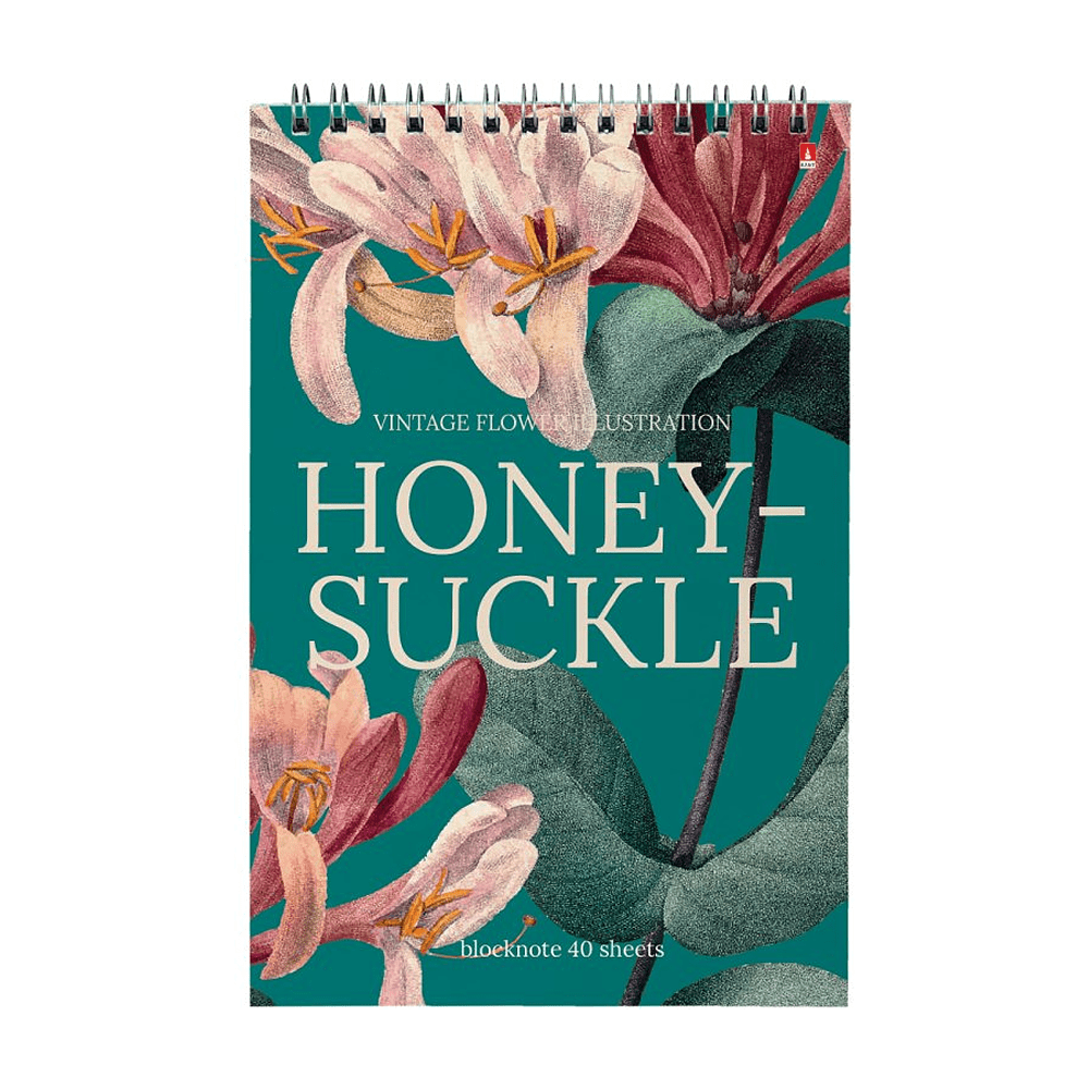 Блокнот "Цветы. Паттерн", A5, 40 листов, в клетку, ассорти - 5