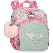 Рюкзак детский "Love ice cream", XS, зеленый, розовый