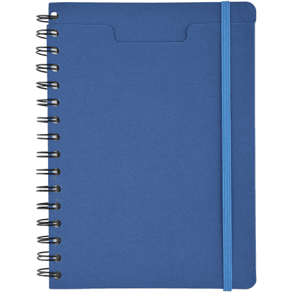 Ежедневник недатированный "Pragmatic", А5, на гребне, синий - 2