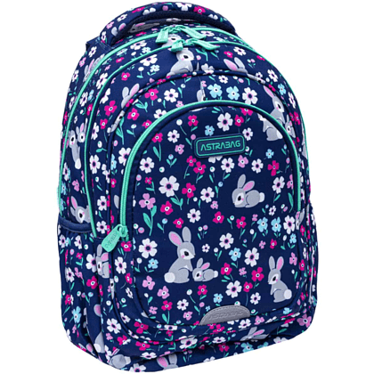 Рюкзак школьный "Baby Bunny", синий 