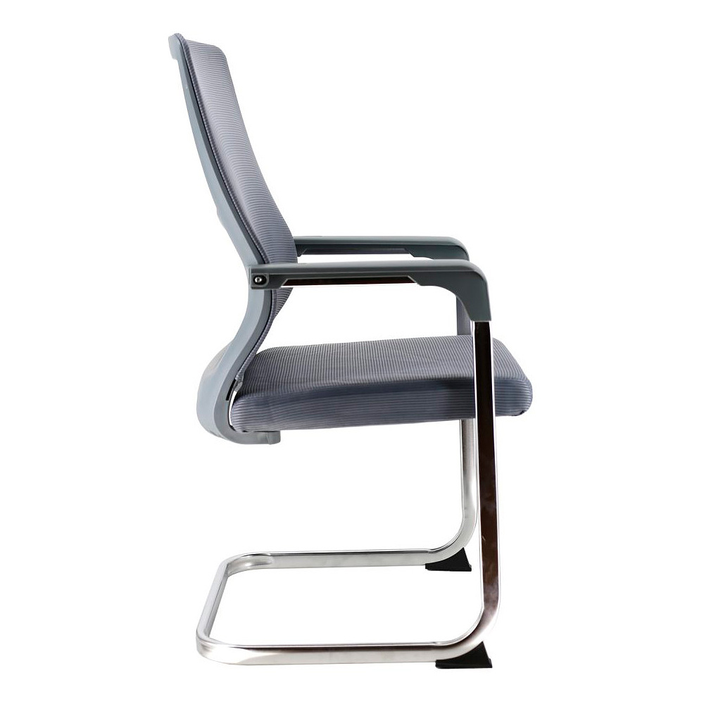 Кресло для посетителей EVERPROF EP-510 CF сетчатая ткань, серый - 2