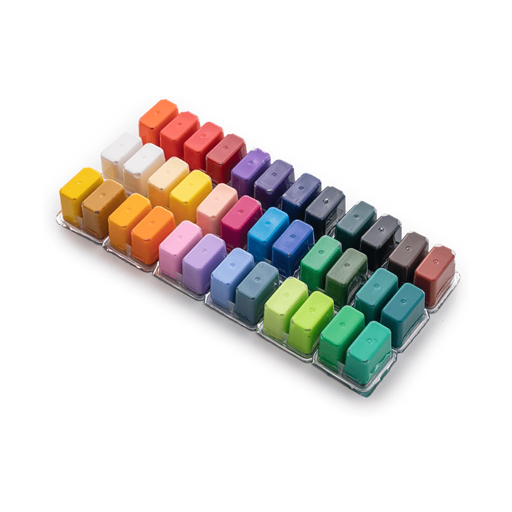 Гуашь "Himi", 36 цветов, 12 мл, футляр - 9