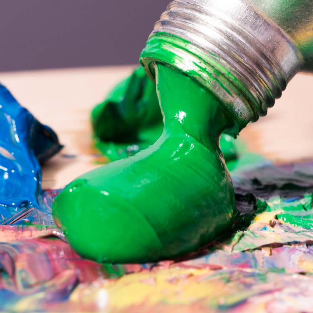 Краски масляные "HIMI.MIYA", розовый, 170 мл., туба - 4