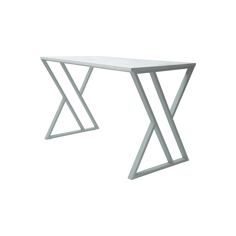 Стол письменный ALLERD GEON, белый муар, Энигма