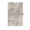 Блокнот "Shabby silver texture", А5, 96 листов, линейка, серебряный - 2