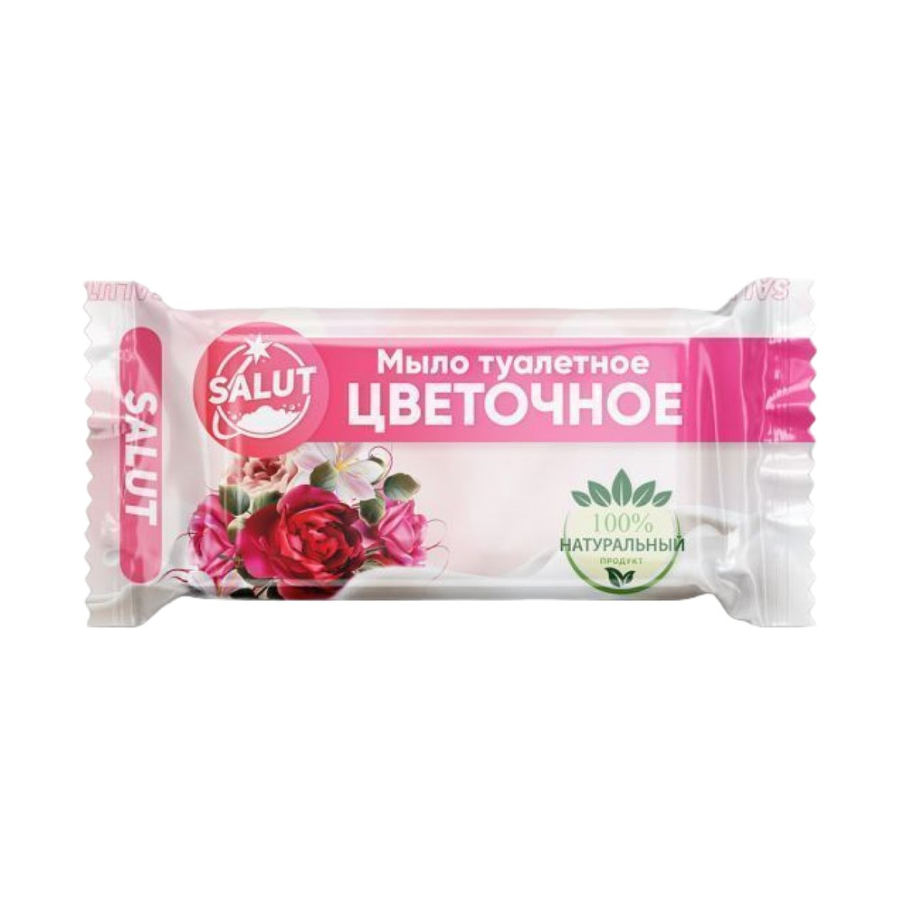 Мыло туалетное Цветочное, 100 г