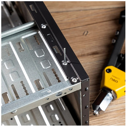 Заклепочник двуручный Deli YS EDL236913, 330 мм, 2.4- 6.4 мм, желтый, черный - 8