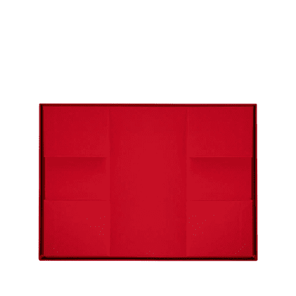 Коробка подарочная картонная, 223х308х95 мм, красный - 3