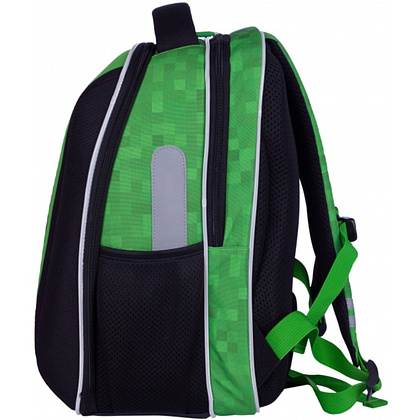 Рюкзак детский Astra "Minecraft Alex&Steven", размер М, черный, зеленый - 2