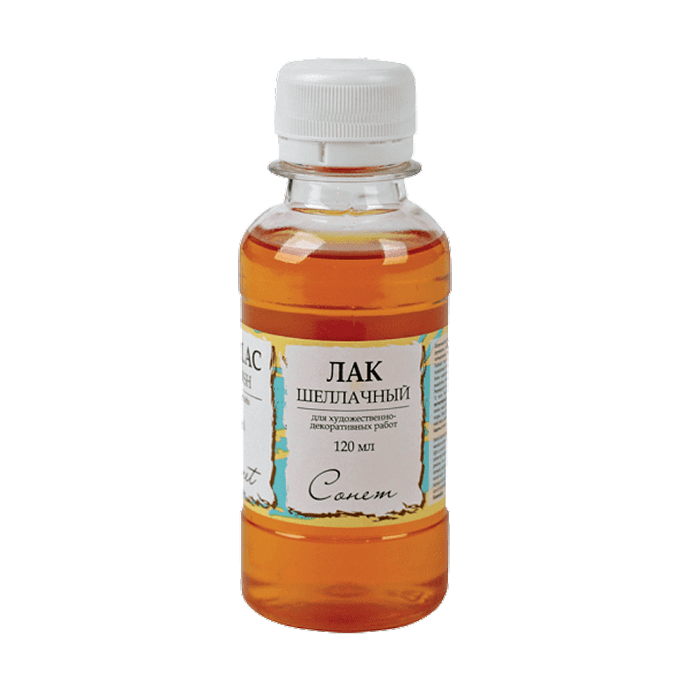 Лак шеллачный "Сонет", 120 мл