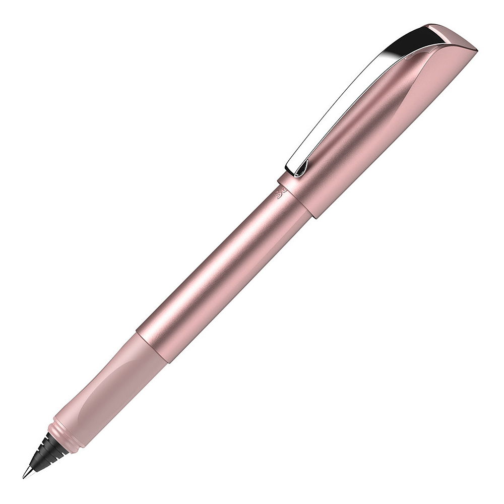 Ручка-роллер "Schneider Ceod Shiny", M, пудровый розовый, стерж. синий
