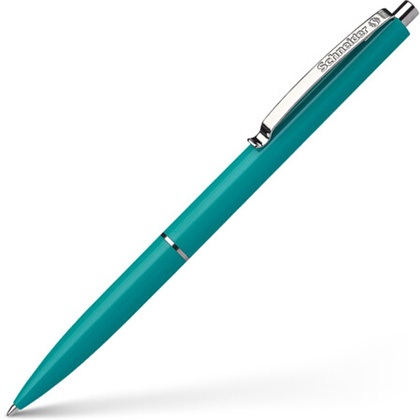 Ручка шариковая автоматическая "K15", 1 мм, зеленый, стерж. синий