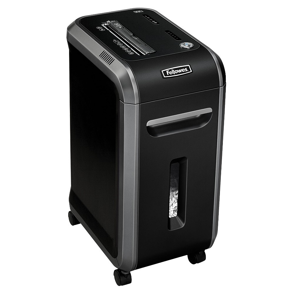 Уничтожитель Fellowes PowerShred 99Ci, DIN P-4, 4х38 мм, 18 листов, 34 литра, 100% Jam Proof, SafeSense - 3