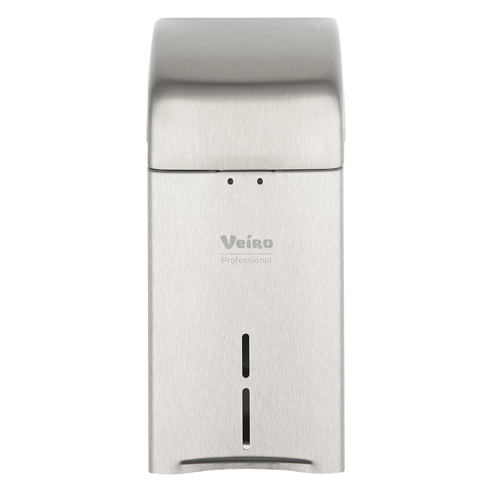 Диспенсер Veiro Professional "L-ONE Steel" для туалетной бумаги листовой, серебристый - 3