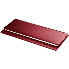 Еженедельник недатированный "Sidney Nebraska", бордовый 