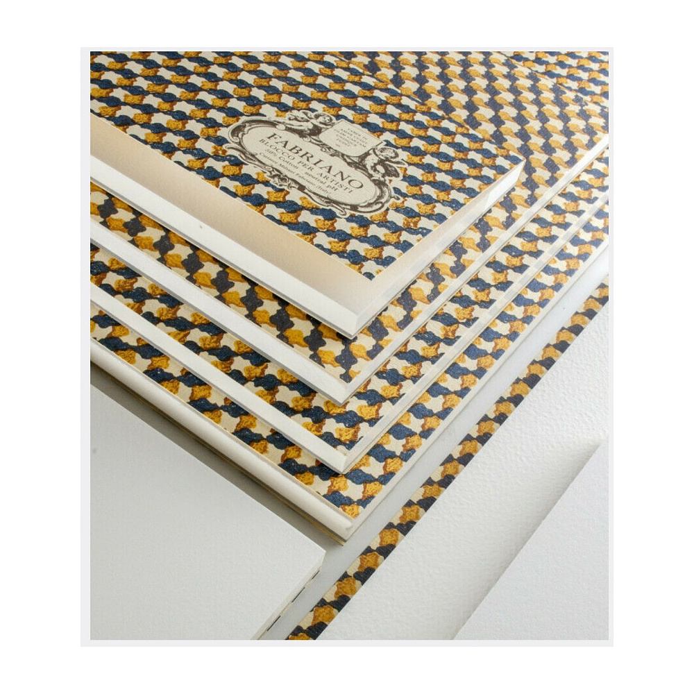 Блок-склейка бумаги для акварели "Fabriano. Blocco Per Artisti", 50 % хлопок, мелкое зерно, 23х31 см, 300 г/м2, 20 листов - 2