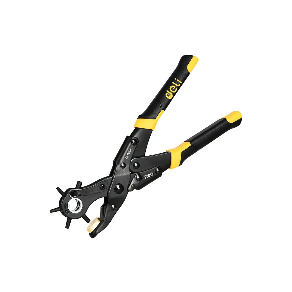 Дырокол Deli YS EDL1919A (пробойник, просекатель) для кожи, 250 мм., 6-в-1