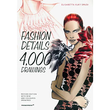 Книга на английском языке "Fashion Details: 4,000 Drawings"