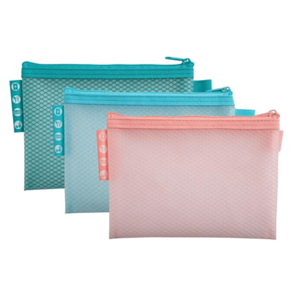 Папка конверт на молнии "Chromaline Pastel", А6, ассорти - 2