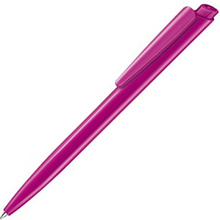 Ручка шариковая автоматическая "Senator Dart Polished", 1.0 мм, розовый, стерж. синий