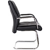 Кресло для посетителя EVERPROF BOND CF экокожа, черный   - 2
