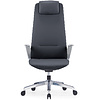 Кресло для руководителя SitZone CH-515A, кожа, алюминий, черный, -30% - 3