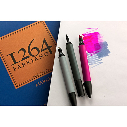 Блок-склейка бумаги для маркеров "Fabriano. 1264", 21х29,7 см, 70 г/м2, 100 листов - 2