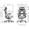 Кресло для руководителя SitZone U-062A сетка, пластик, черный, -30% - 5