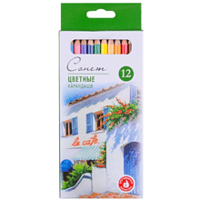 Цветные карандаши "Сонет", набор