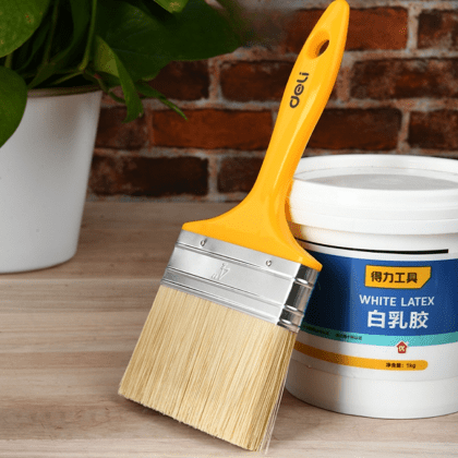 Кисть малярная Deli YS EDL509156, плоская, 4"-100 мм, смешанная щетина - 2