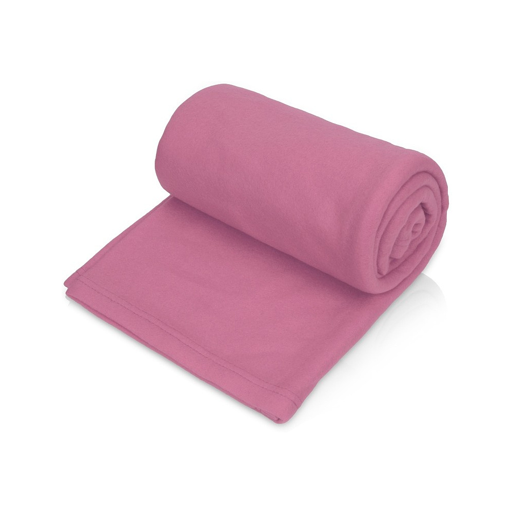 Плед флисовый "Polar", пыльно-розовый